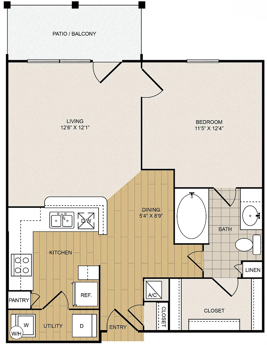 Floor plan A1