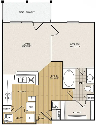Floor plan A1
