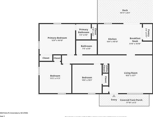 2nd image of 2804 Patio Pl