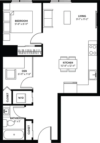 Floor plan 412