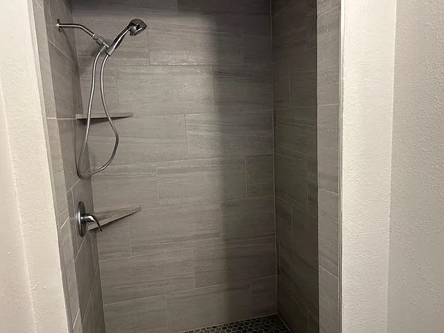 Sports shower in master bath