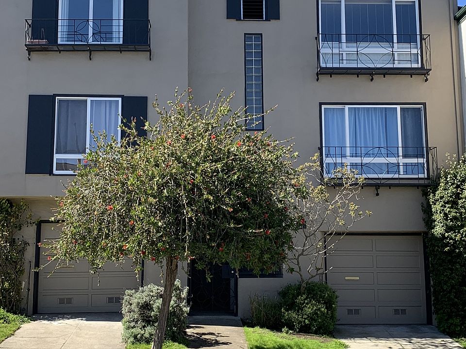 Front; unit is top floor