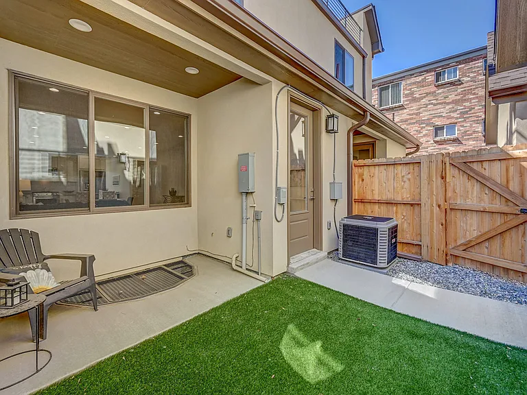 Rear Patio Area