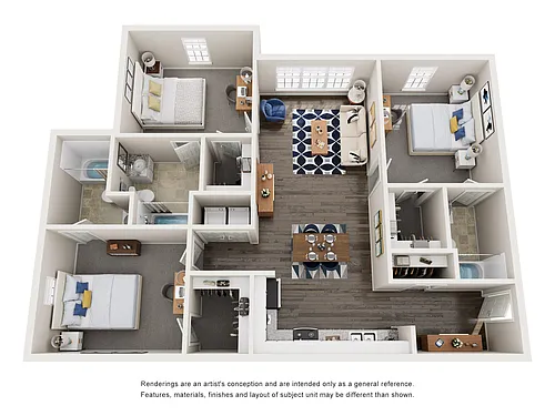Floor plan Oxford Renovated