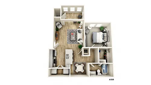 Floor plan A1SR