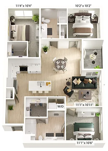 Floor plan C2