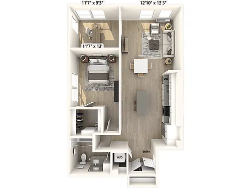 Floor plan A6D