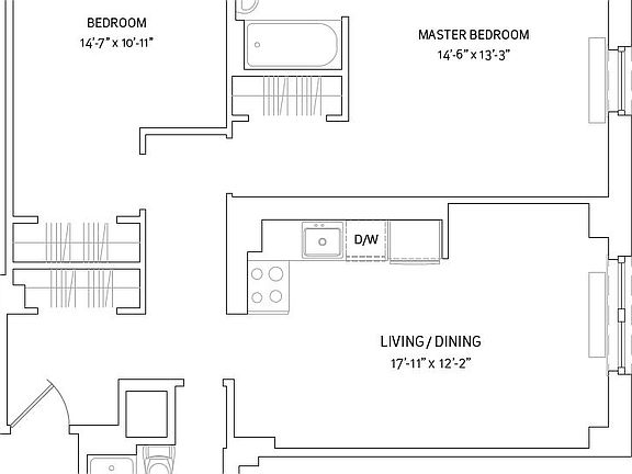 2nd image of 212 W 91st St APT 1416