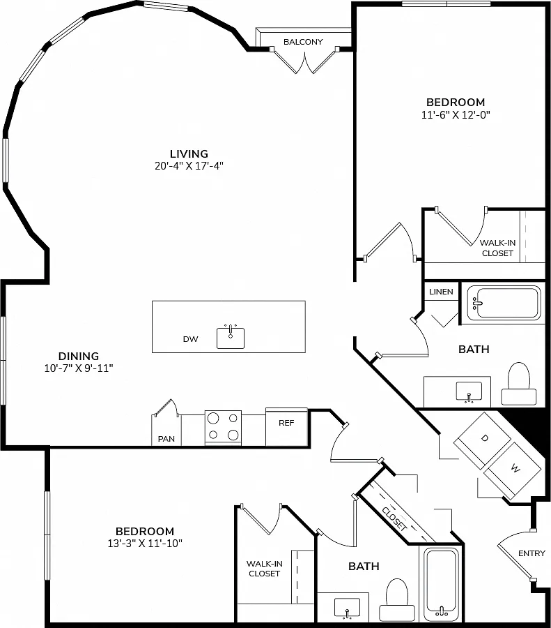 Floor plan B2