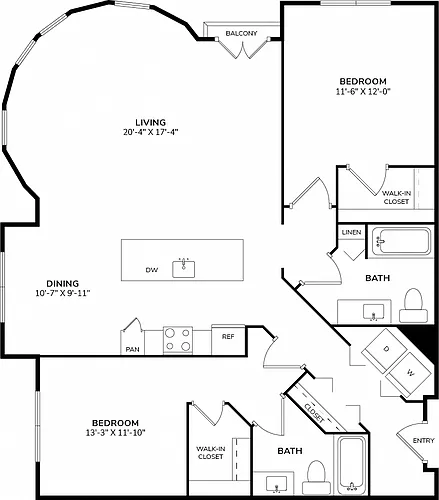 Floor plan B2