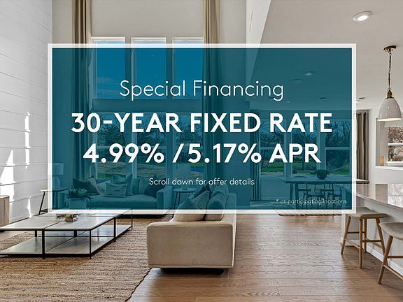 This Home is Eligible for a Special Financing Offer