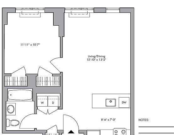 2nd image of 34 Berry St APT 6D