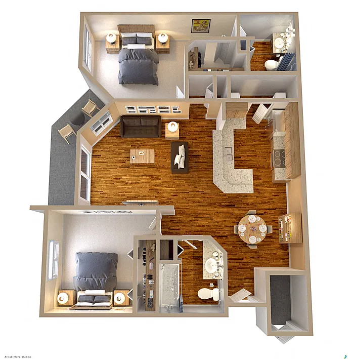 Floor plan The McCoy