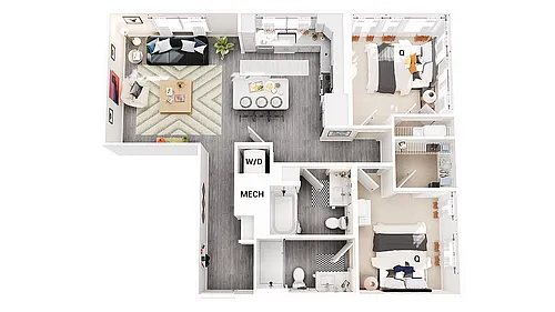 Floor plan B1