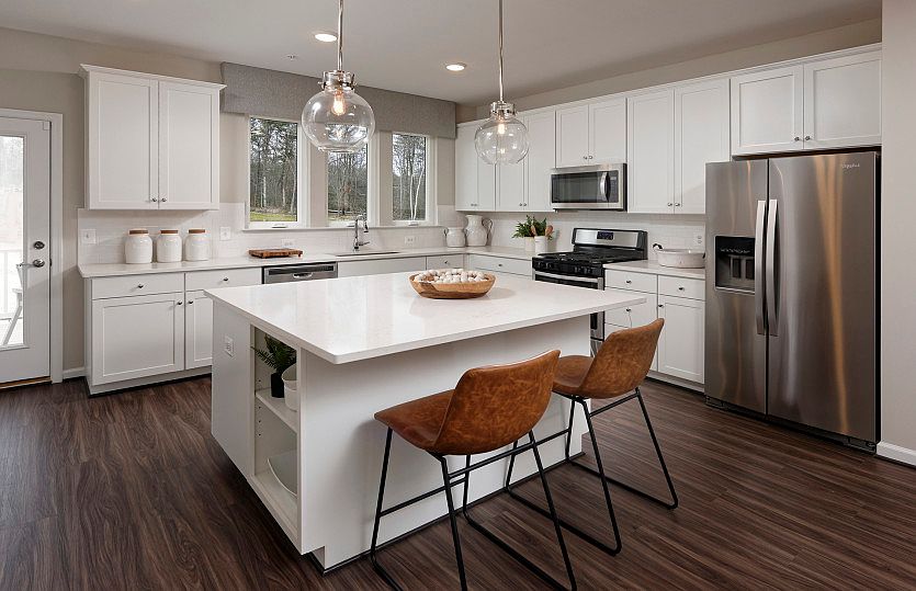 Chef Inspired Kitchen with Plenty of Storage and Counter Space.