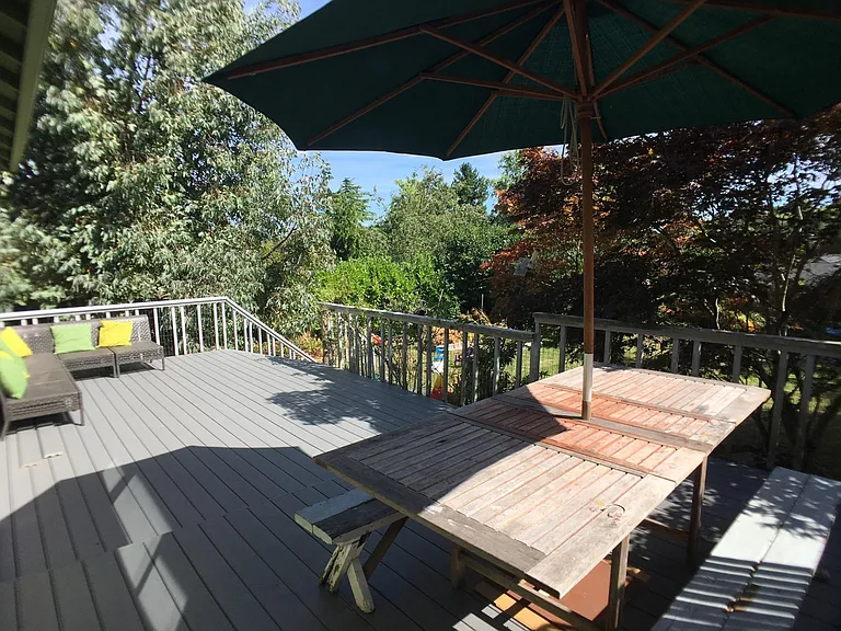 Back deck