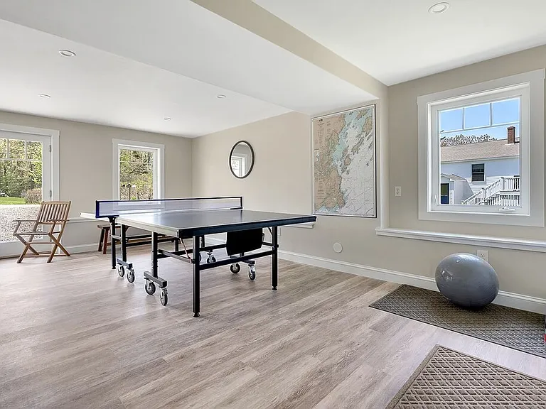 The sports room