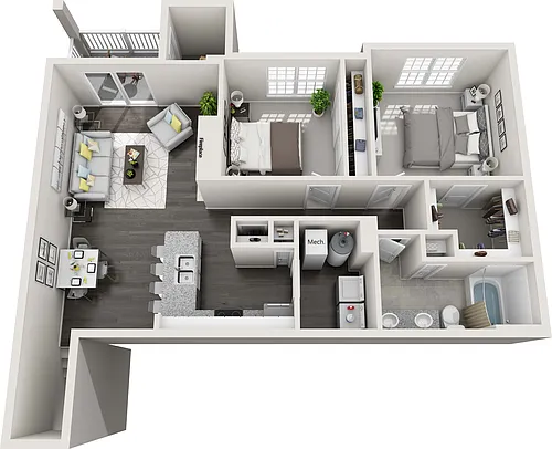 Floor plan Findhorn- Upper