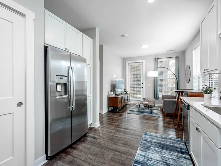 8 on the Park Kitchen and Living Room