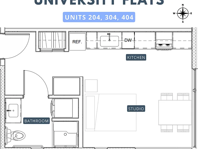 University Flats Apartments — Photo 8