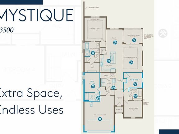 Mystique Homesite 03500 Floor Plan