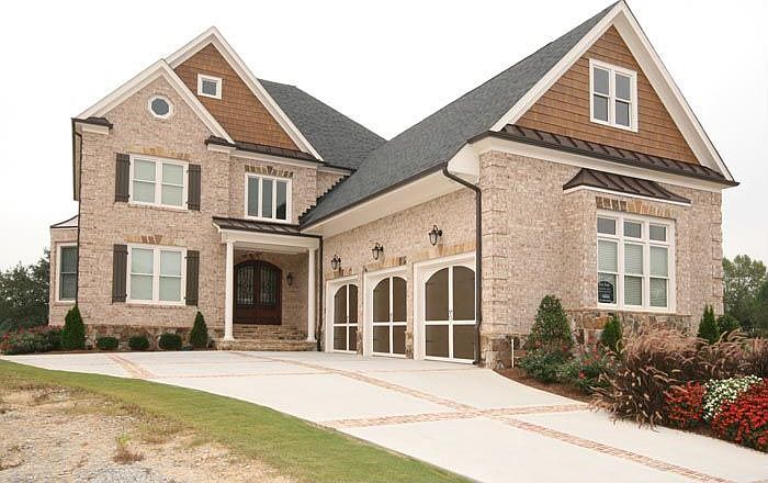 Beautiful Brick and Stone Home