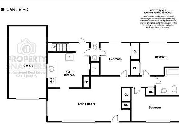 Main level floor plan