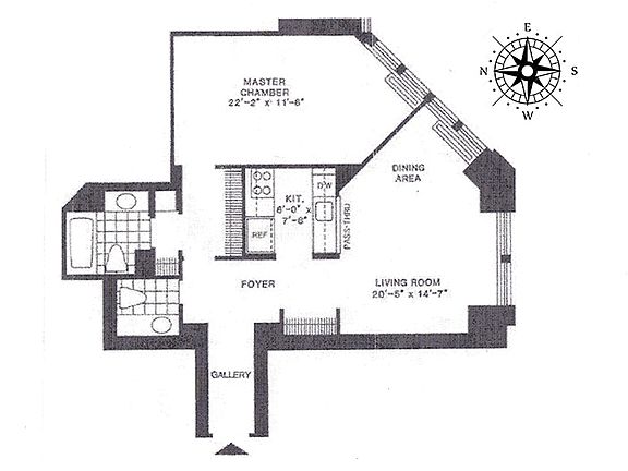 2nd image of 150 W 56th St APT 3212