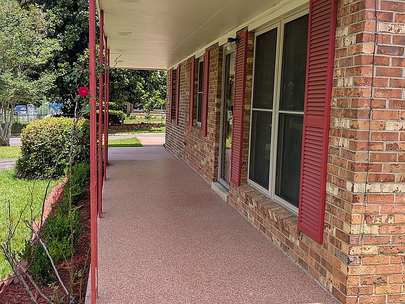 Acrylic coated porch