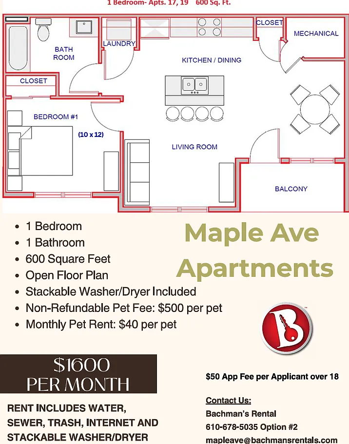 2 bed, $1,900 — Photo 2