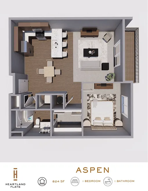 Floor plan Aspen