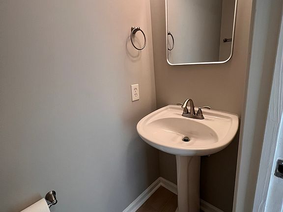 1/2 Bath on main floor