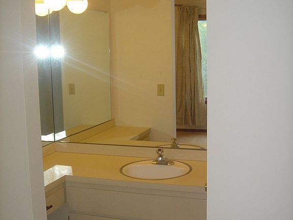 custom vanity in master