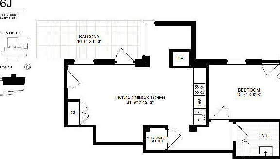 2nd image of 50 N 1st St APT 3J
