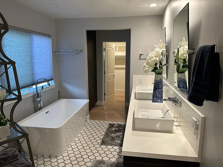 Huge master bath