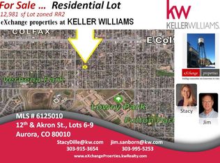 Vacant Lots 6 7 8 9 At 12th And Akron St, Aurora, CO 80010