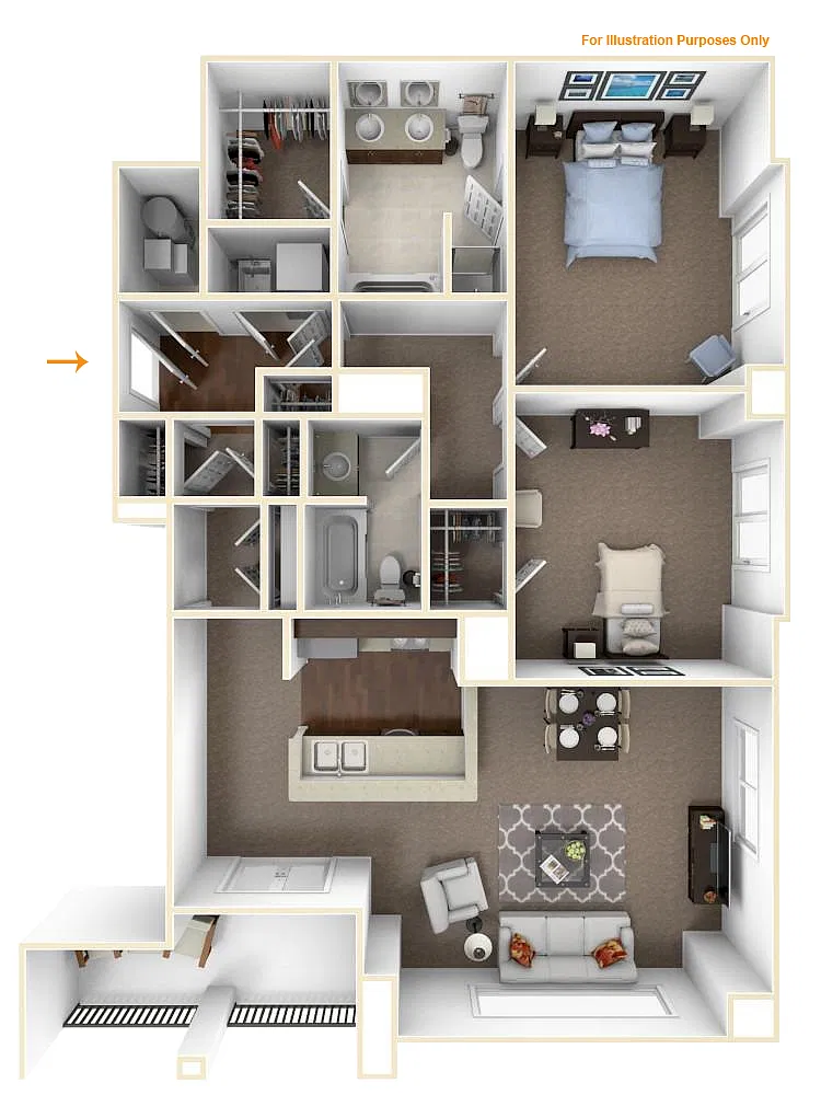 Floor plan Wyatt 31