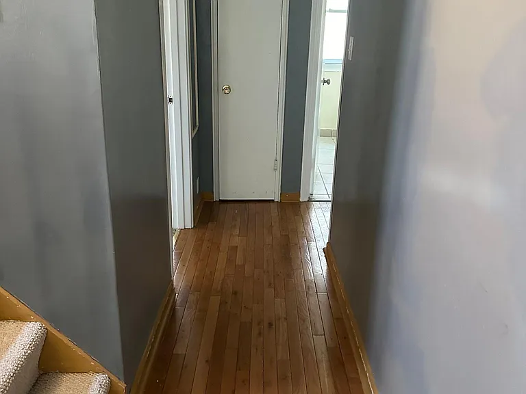 Way to the bedroom and Bathroom