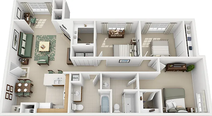 Luxe Apartments — Photo 29