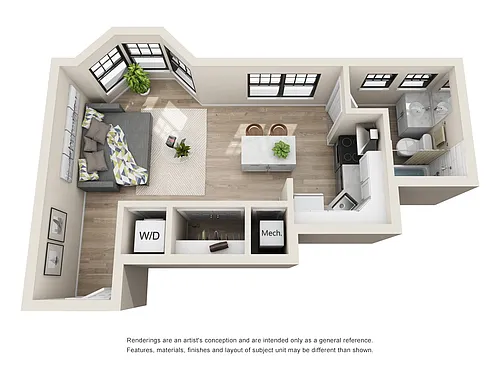 Floor plan Rapidan