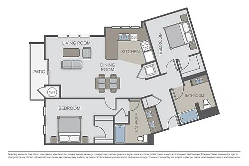 Floor plan Miracle Mile