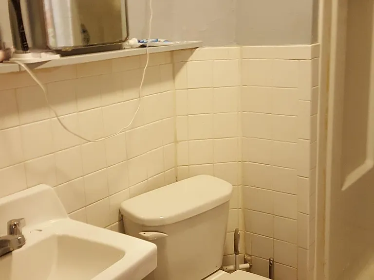 sink, commode and vanity