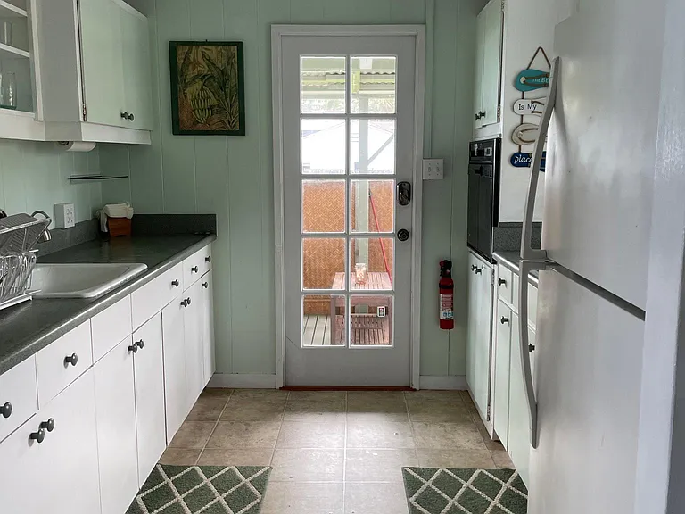 Kitchen from dining room