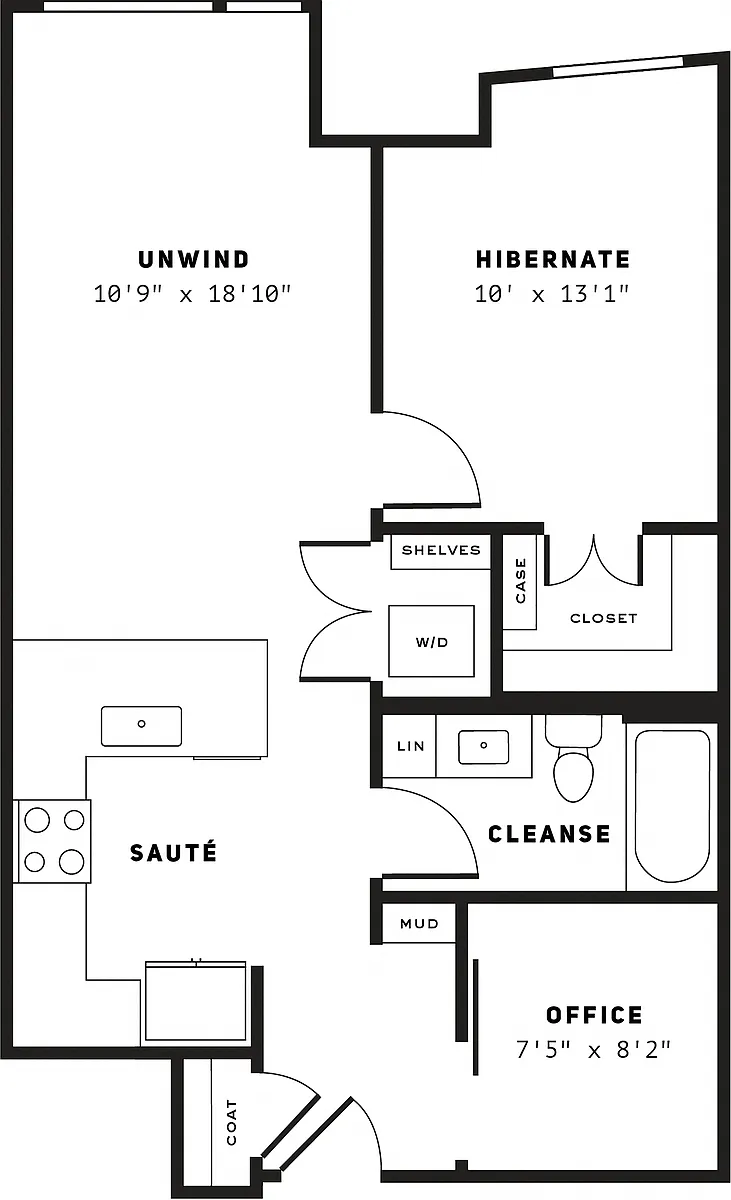 Floor plan A8
