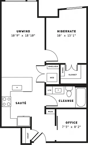 Floor plan A8