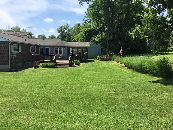 Large back and side yard