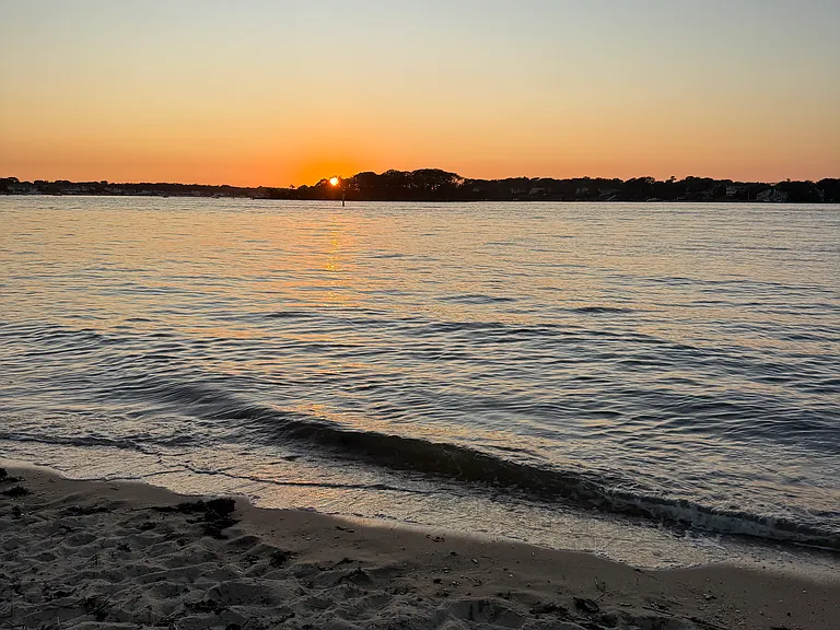 Sunset on the Manasquan river