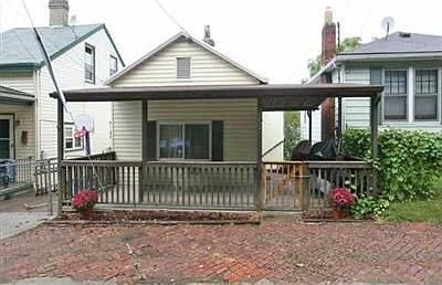 Front of home & porch