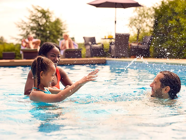 Resort-style pool
