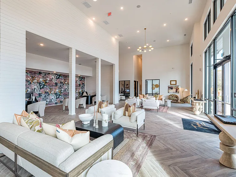Clubhouse with Lounging Areas